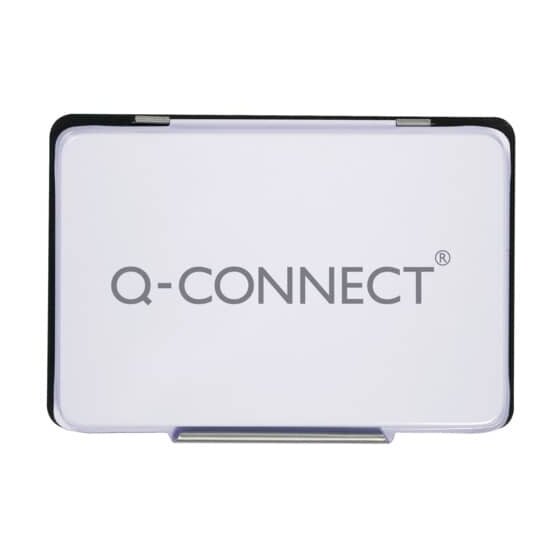 Q-Connect® Stempelkissen 9 x 5,5cm schwarz