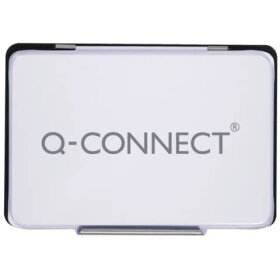 Q-Connect® Stempelkissen 9 x 5,5cm schwarz