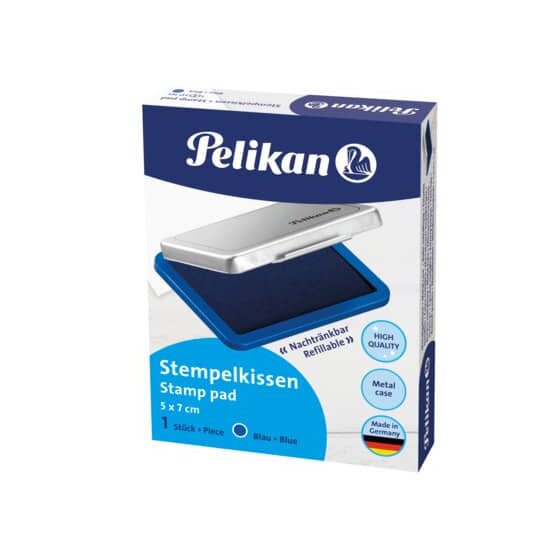 Pelikan® Stempelkissen 3 - 70 x 50 mm, blau getränkt