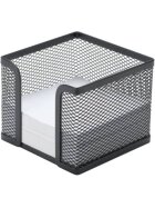 Q-Connect® Zettelbox Metalldraht - schwarz