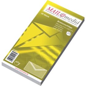 MAILmedia® Briefumschläge DIN lang (220x110 mm),...