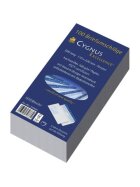 Cygnus Excellence Briefumschlag DL, haftkebend, weiß, Offset 100g, 100 Stück mit Fenster