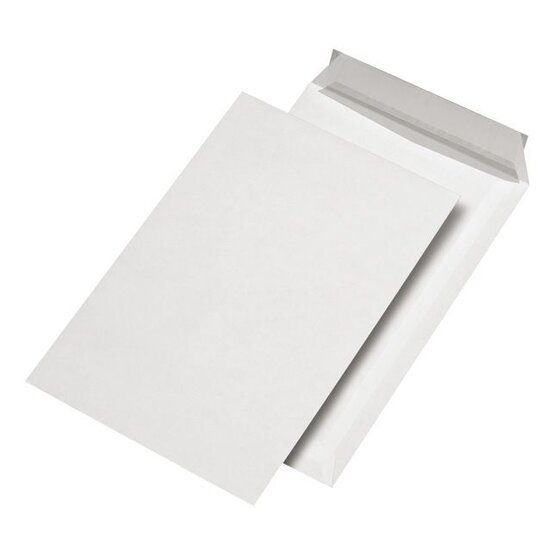 Elepa - rössler kuvert Versandtaschen C5, ohne Fenster, haftklebend, 90 g/qm, weiß, 500 Stück