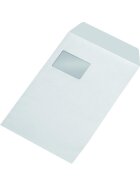 Elepa - rössler kuvert Versandtaschen C4 , mit Fenster, gummiert, 100 g/qm, weiß, 250 Stück