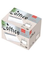 Elco Briefumschlag Office in Shop Box - C6, hochweiß, haftklebend, ohne Fenster, 80 g/qm, 200 Stück