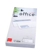 Elco Briefumschlag Office - C6/5, hochweiß, haftklebend, mit Fenster, 80 g/qm, 50 Stück