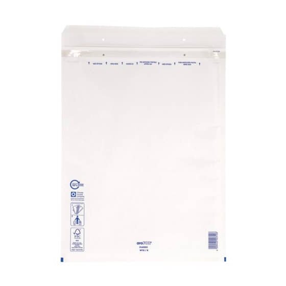aroFOL® Luftpolstertaschen Nr. 10, 350x470 mm, weiß, 50 Stück