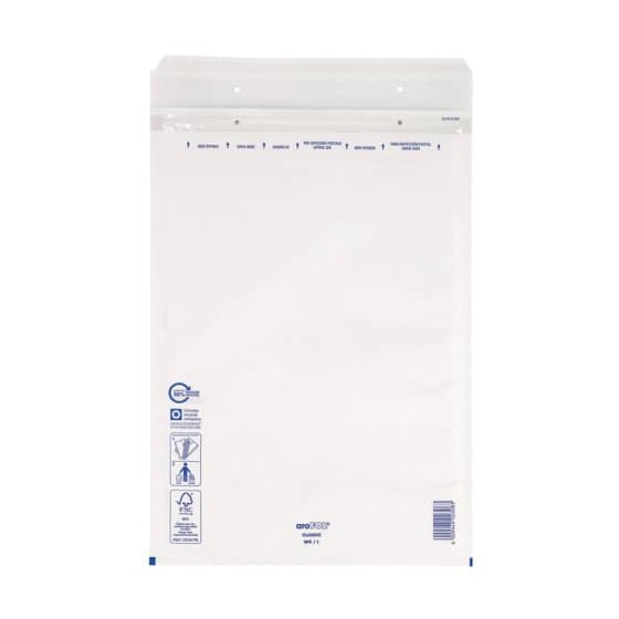 aroFOL® Luftpolstertaschen Nr. 9, 300x445 mm, weiß, 10 Stück