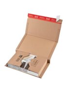 ColomPac® Klassische Versandverpackung zum Wickeln 147x126x55 mm (für CDs), braun