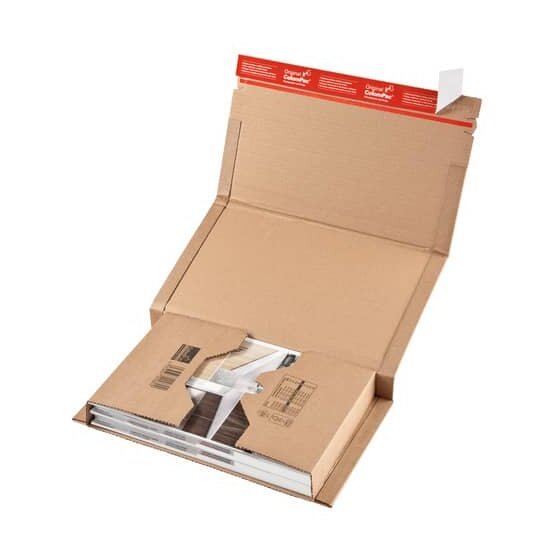 ColomPac® Klassische Versandverpackung zum Wickeln 330x270x80 mm (C4+), braun