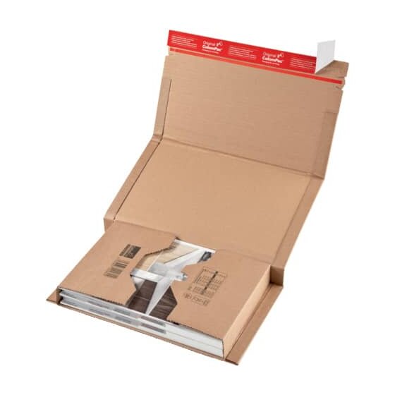 ColomPac® Klassische Versandverpackung zum Wickeln 455x320x70 mm (A3), braun