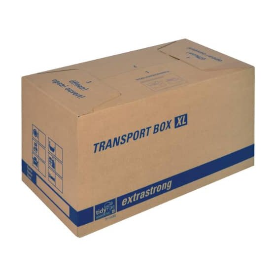 tidyPac® Transportboxen 680x350x355 mm, braun
