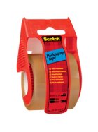 Scotch® Verpackungsklebeband im Handabroller, 20m x 50mm, braun