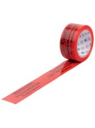 Wihedü Warnband "Vorsicht hochempfindliche Elektrogeräte" - rot/schwarz, 50 mm x 66 m