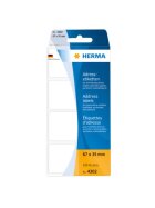 Herma 4302 Adress-Etiketten - 67 x 35 mm, selbstklebend, 250 Stück