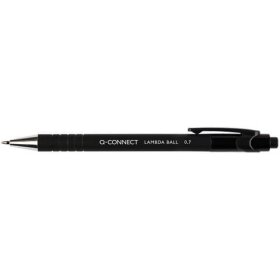 Q-Connect® Kugelschreiber Lambda - 0,5 mm, schwarz