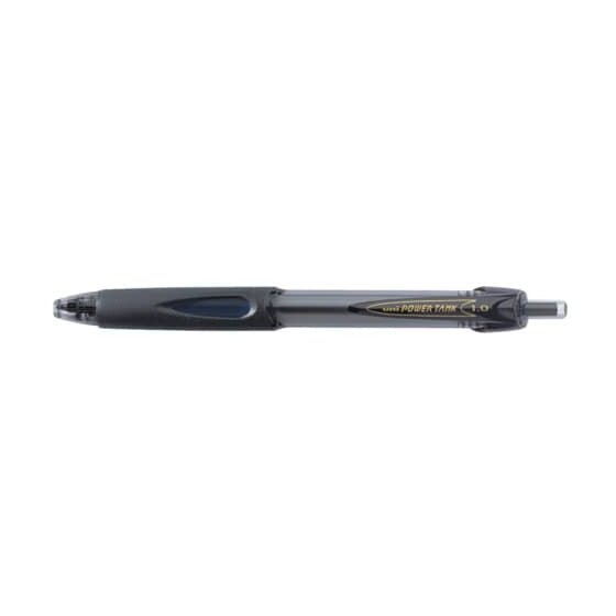 uni-ball® Gel-Kugelschreiber POWER TANK - 0,4 mm, schwarz (dokumentenecht)