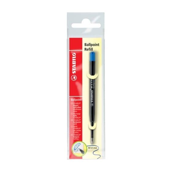STABILO® Kugelschreiber - Großraummine - STABILO Ballpoint Refill - blau