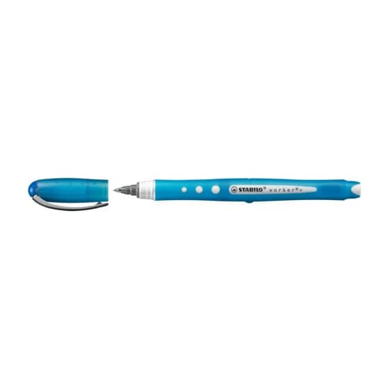 STABILO® Tintenroller - worker+ colorful - medium - Einzelstift - blau