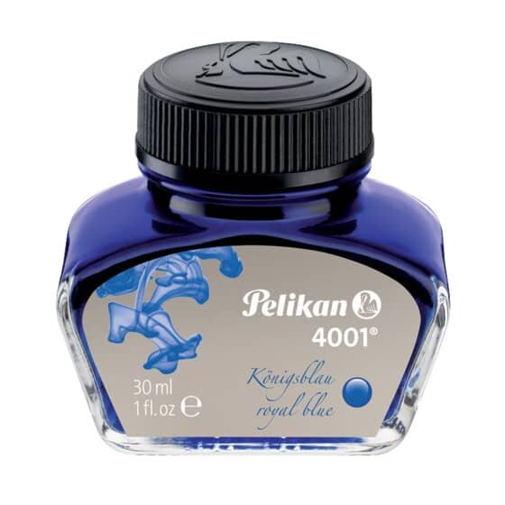 Pelikan® Tinte 4001® - 30 ml Glasflacon, königsblau