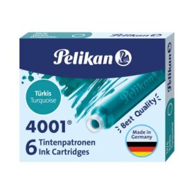Pelikan® Tintenpatrone 4001® TP/6 - türkis,...