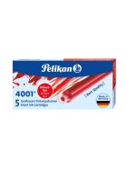 Pelikan® Tintenpatrone 4001® GTP/5 - brillant-rot, 5 Patronen