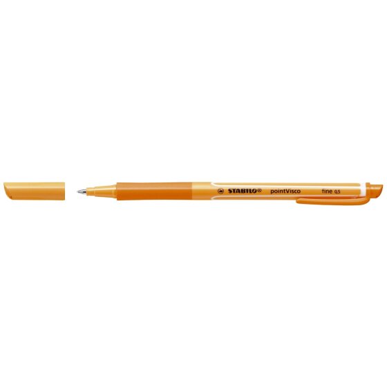 STABILO Gel-Roller pointVisco, Stri chstärke: 0,5 mm, orange (5654126)