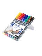 Staedtler® Feinschreiber Universalstift Lumocolor® - permanent, S, 8 Farben