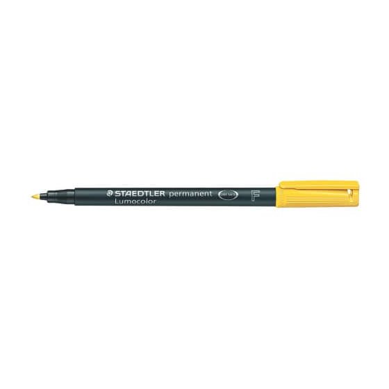 Staedtler® Feinschreiber Universalstift Lumocolor® - permanent, F, gelb