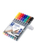 Staedtler® Feinschreiber Universalstift Lumocolor® - permanent, M, 8 Farben