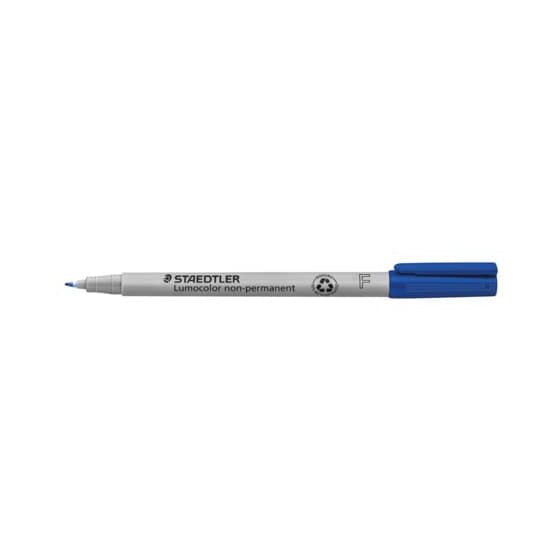 Staedtler® Feinschreiber Universalstift Lumocolor® - non-permanent, F, blau