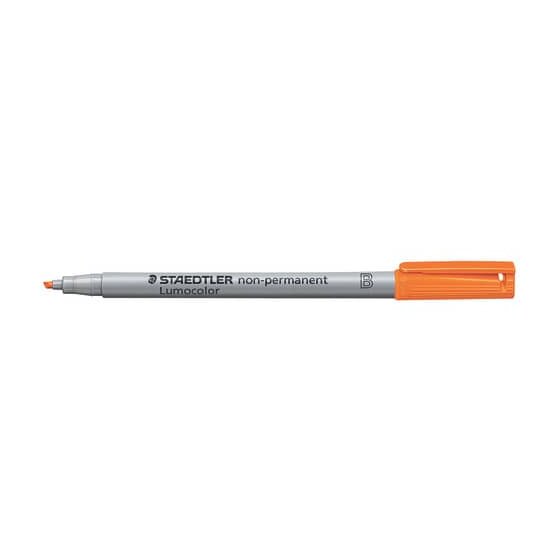 Staedtler® Feinschreiber Universalstift Lumocolor® - non-permanent, B, orange