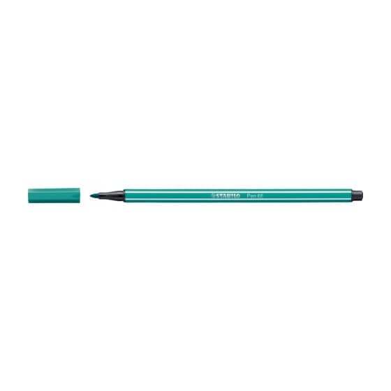 STABILO® Premium-Filzstift - Pen 68 - türkisblau