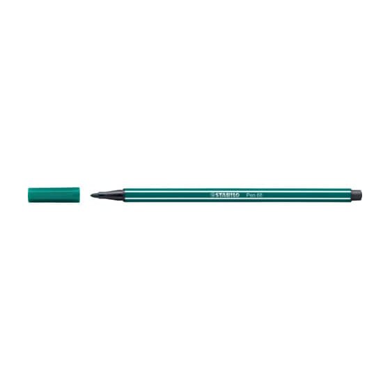 STABILO® Premium-Filzstift - Pen 68 - blaugrün