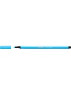 STABILO® Premium-Filzstift - Pen 68 - neonblau