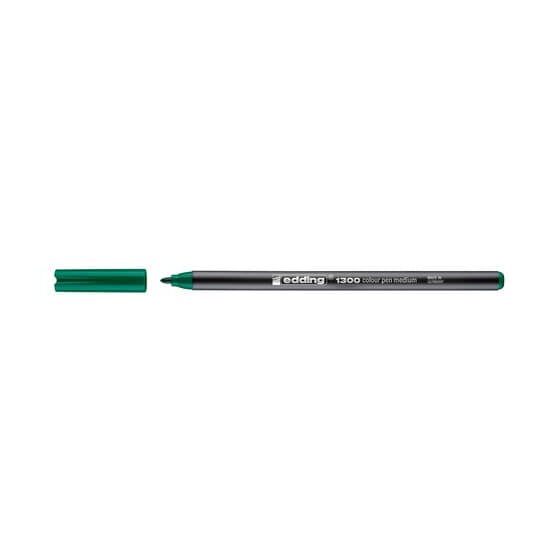 Edding 1300 Fasermaler colour pen - ca. 2 mm, grün