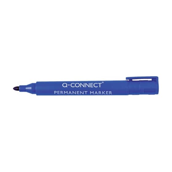 Q-Connect® Permanentmarker, ca. 2 mm, blau