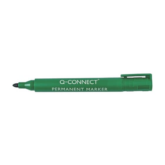 Q-Connect® Permanentmarker, ca. 2 mm, grün