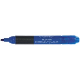 Q-Connect® Permanentmarker Premium - ca. 3 mm, blau