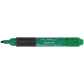 Q-Connect® Permanentmarker Premium - ca. 3 mm, grün