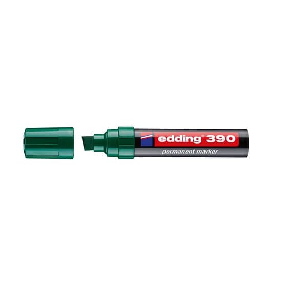 Edding 390 Permanentmarker - nachfüllbar, ca. 4 - 12 mm, grün