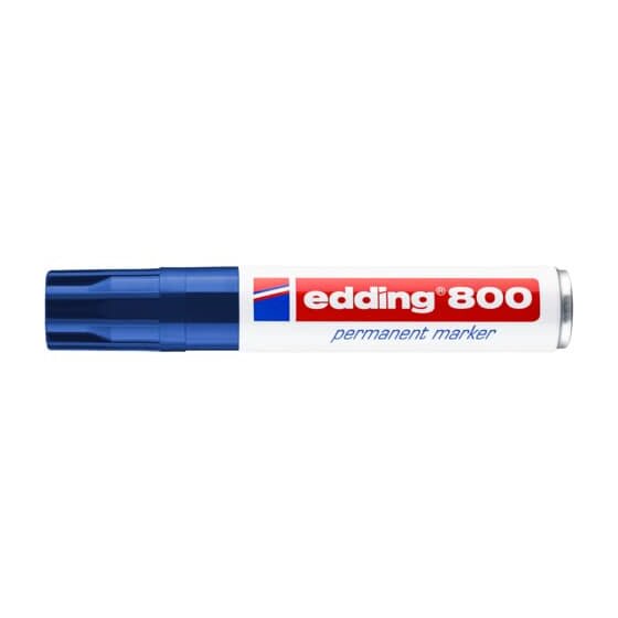 Edding 800 Permanentmarker - 4 - 12 mm, blau, nachfüllbar