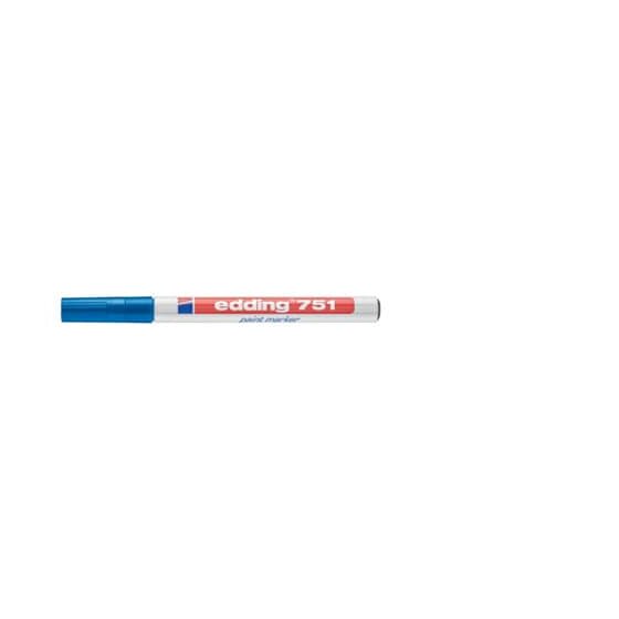 Edding 751 Glanzlack-Marker creative - 1 - 2 mm, blau