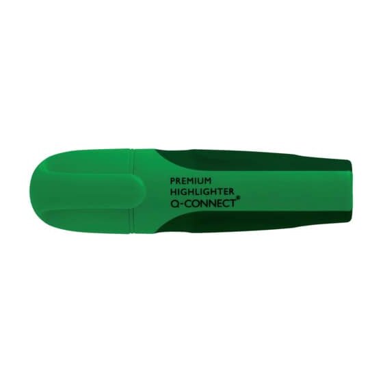 Q-Connect® Textmarker Premium - ca. 2 - 5 mm, dunkelgrün