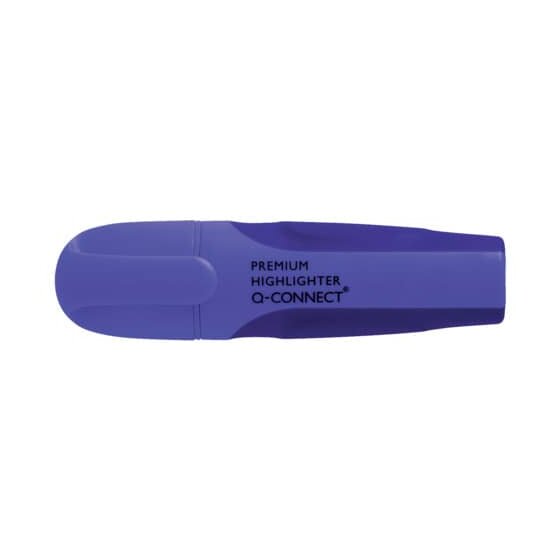 Q-Connect® Textmarker Premium - ca. 2 - 5 mm, lila