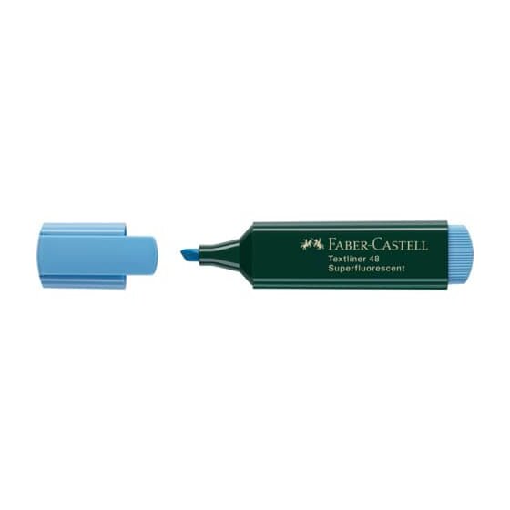 Faber-Castell Textmarker 48 REFILL - nachfüllbar, blau