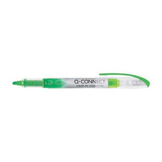 Q-Connect® Textmarker Liquid Ink - ca. 1 - 4 mm - grün