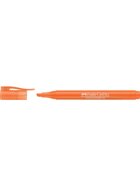 FABER-CASTELL Textmarker 38 Stiftform - orange