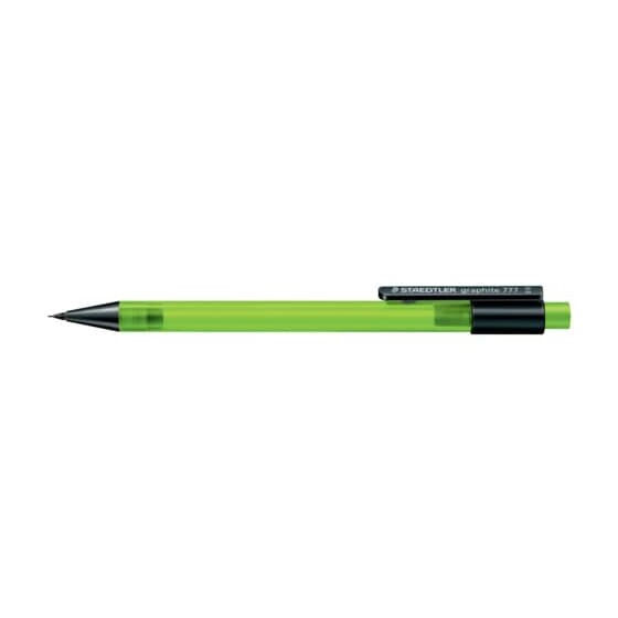 Staedtler® Druckbleistift graphite 777 - 0,5 mm, B, grün transparent
