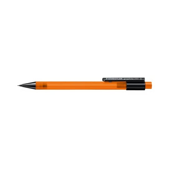 Staedtler® Druckbleistift graphite 777 - 0,5 mm, B, orange transparent